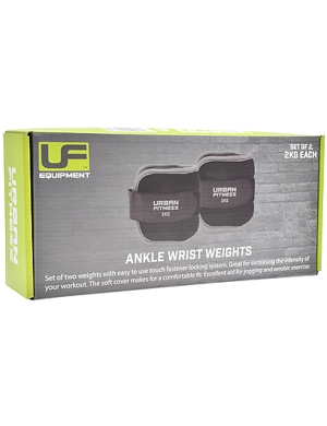 Urban Fitness Wrist & Ankle Weights - 2kg (Pair)